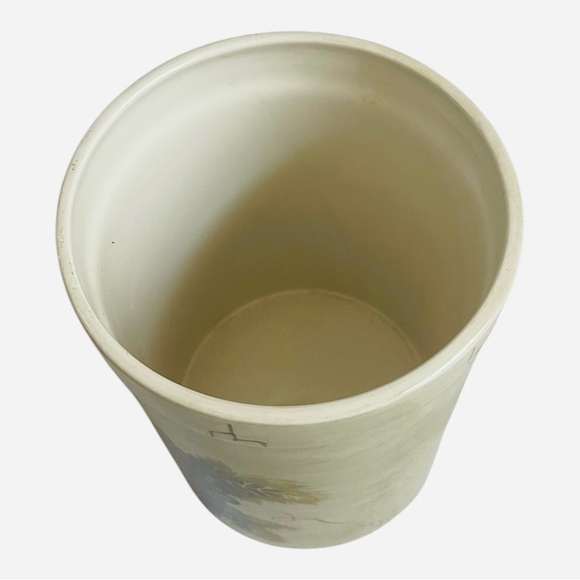 Utensils Holder Cabernet Tabletops Unlimited Hand Painted Ceramic Bottle Cooler - Picture 5 of 8